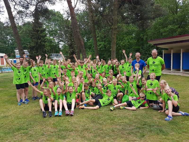 Hoofdsponsor van de jeugdclinics Triathlon Holten covergreen