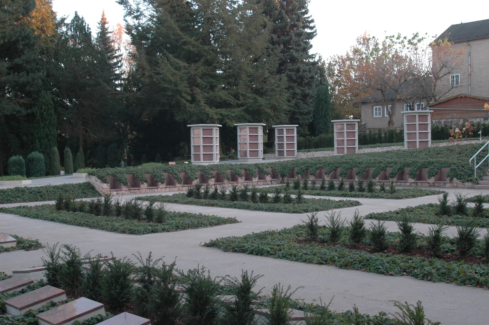 Urnenbegraafplaats crematorium Döbeln covergreen