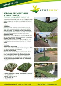 Special applications & plantmats